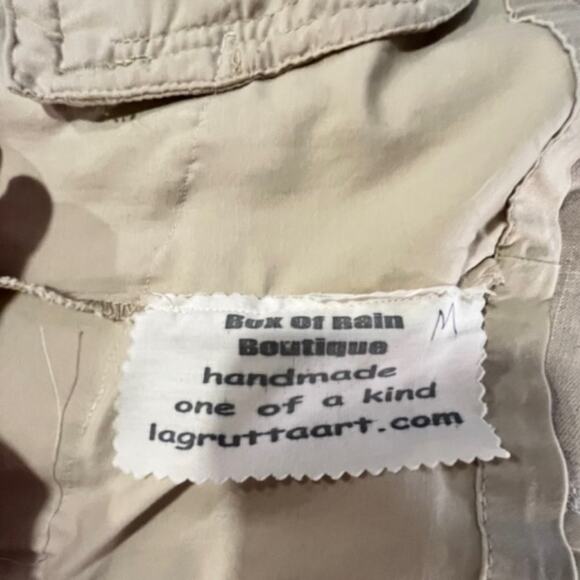 Vintage Lagrutta Art One of a Kind Handmade Trench Coat Dress - Picture 13 of 15